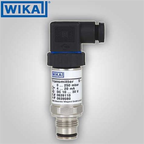buy wika pressure transmitter   bar   ma  wire   industrykartcom