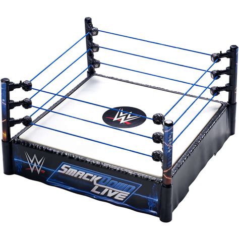wwe smackdown  wrestling ring  authentic details walmartcom