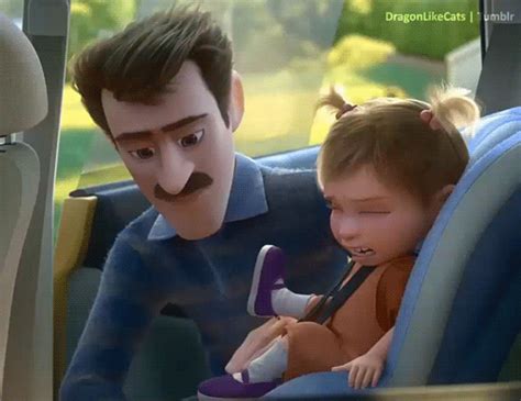 Dad And Riley Temper Tantrum Disney Inside Out Pixar
