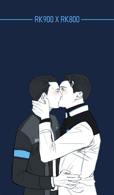 Detroit Become Human Connor X Rk900 By Other74 Vk Милые рисунки