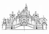 Istana Disneyland Kanak Berwarna Warni Bebas Meneroka Pewarna Drawingtutorials101 Webtech360 sketch template