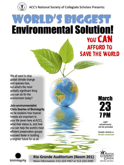 acc hosts discussion  global environmental issues  solutions acc