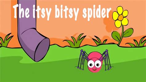 itsy bitsy spider lyric video sing  youtube