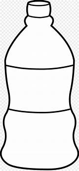 Water Bottle Coloring Pages Hot Clip Template Bottles Fizzy Drinks sketch template