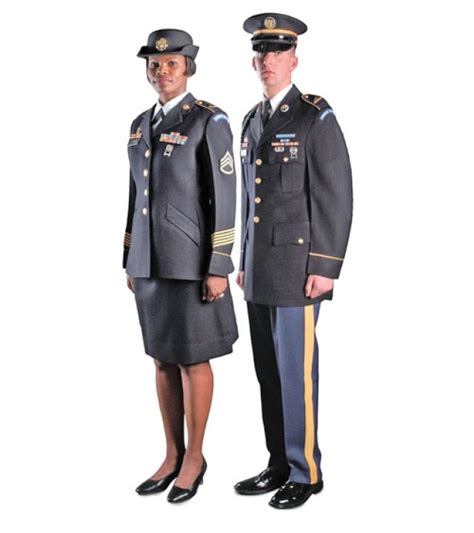 army service uniform        blue article