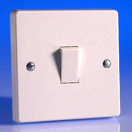 gang   light switch white contactum