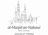 Masjid Nabawi Pages sketch template