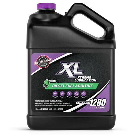 opti lube xl xtreme lubricant diesel fuel additive  gallon  accessories treats