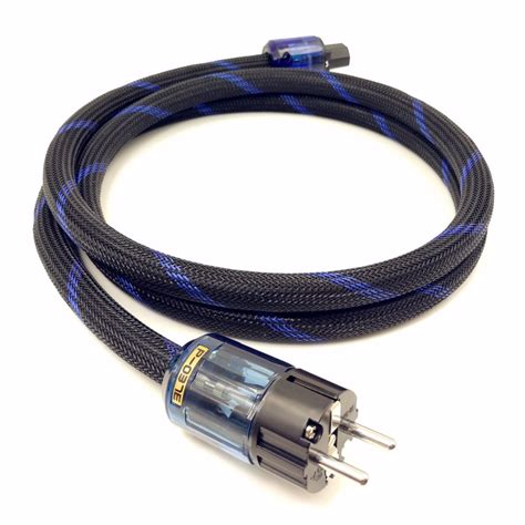 mistral   hifi audio power cable power cord  eu plug  audio video cables