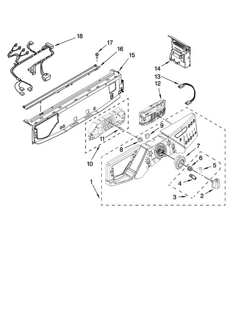 washer parts whirlpool duet washer parts diagram