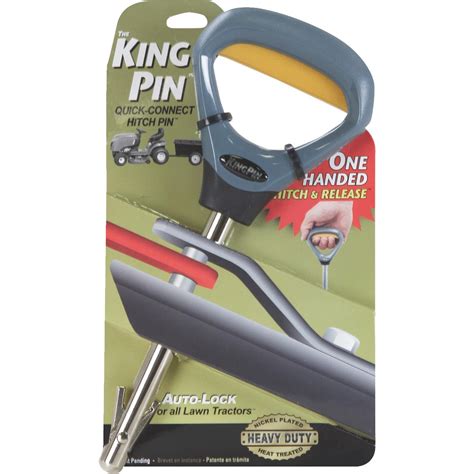 king pin quick connect hitch pin    industrial