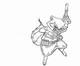 Rocket Raccoon Angry Coloring Pages sketch template
