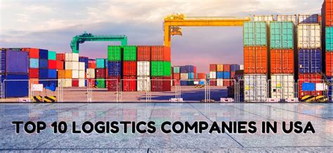 top  logistics companies  usa  logistics companies