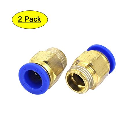 mm tube bsp male thread quick connector pneumatic air fittings pcs walmartcom walmartcom