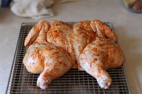 how to make a spatchcocked salted pan roasted chicken