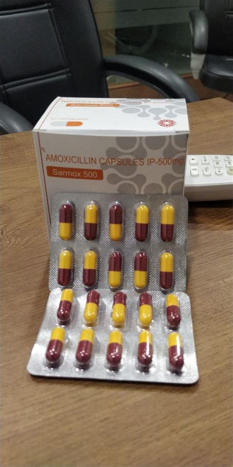 Amoxicillin 500 Mg Amoxicillin Capsules Ip Treatment Bacterial