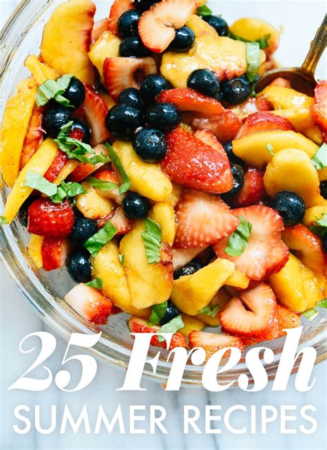 25 fresh summer recipes cookie and kate