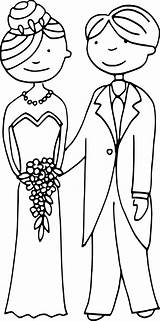 Digi Couple Stamps Stamp Perfect 1st Minkie Freebie Bride Wedding Groom sketch template