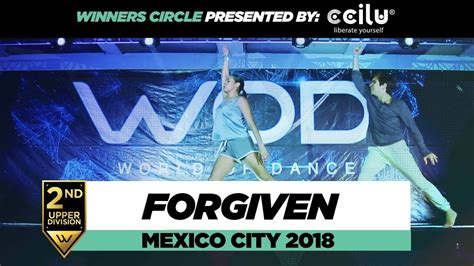 Forgive 2nd Place Upper Division Winners Circle World Of Dance