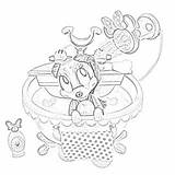 Coloring Pages Toys Disney Iii Fifi Minnie Filminspector Bath Dog Give May sketch template