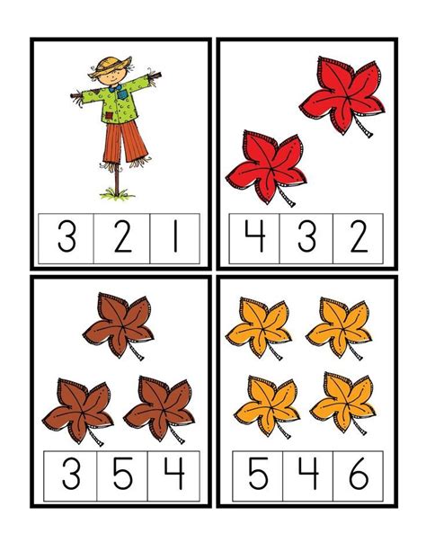 fall preschool worksheets preschool printables autumn matematiques