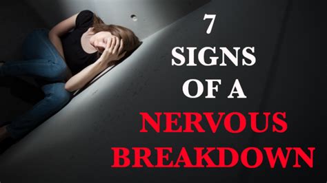 symptoms   nervous breakdown womenworking