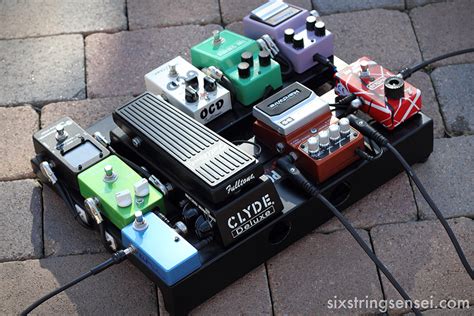 absolute  stop guide   guitar pedal board