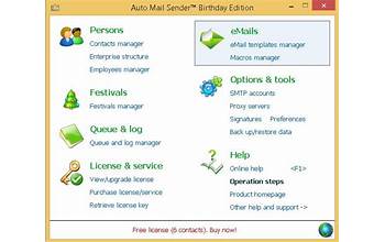 Auto Mail Sender Birthday Edition screenshot #6