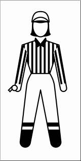 Referee Clipartmag sketch template