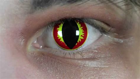 dragon eye contacts  thrillercontactscom youtube