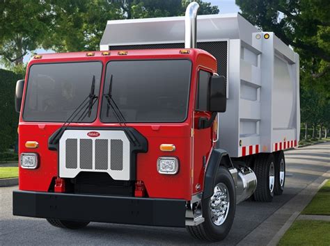 peterbilt unveils model   refuse fleets topnews equipment topnews truckinginfocom