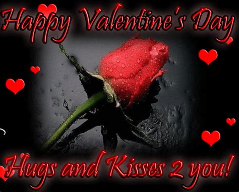 happy valentine s day hugs and kisses 2 you pictures photos and