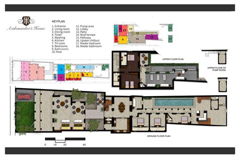 floorplan ambassadors house galle  bedroom luxury villa