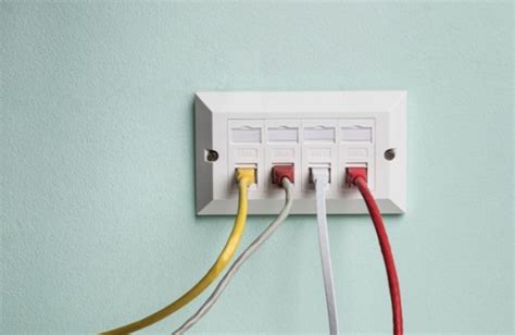ethernet wall outlet  working  indoor haven