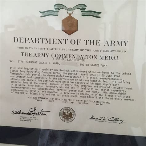 army commendation medal   market street geezers