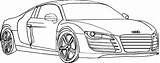 Ausmalbilder Mandala Audi R8 sketch template