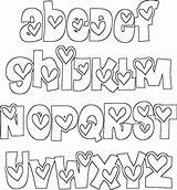 Letras Imprimir Alfabetos Sociais sketch template