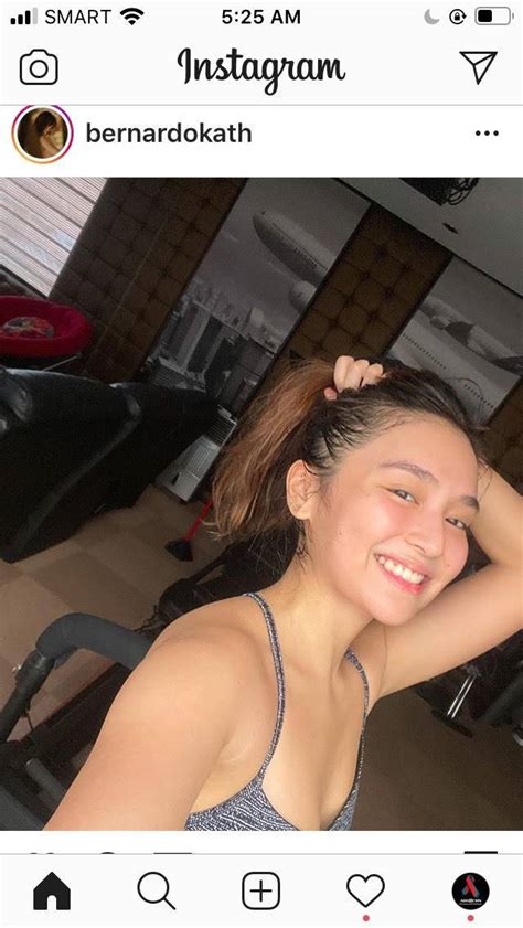 sexy and fit kathryn bernardo shares her post workout selfies