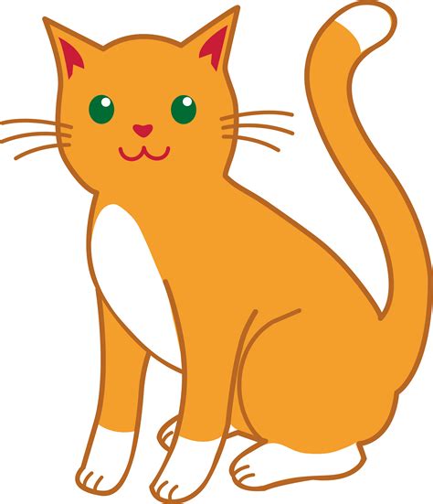 cute cat cartoon pictures clipart clipartingcom