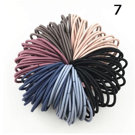 pcs cm elastic hair bands thin elastic rubber bands basic