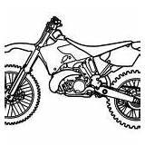 Dirt Bike Coloring Drawing Pages Printable Clipart Kids Everfreecoloring Clipartmag sketch template