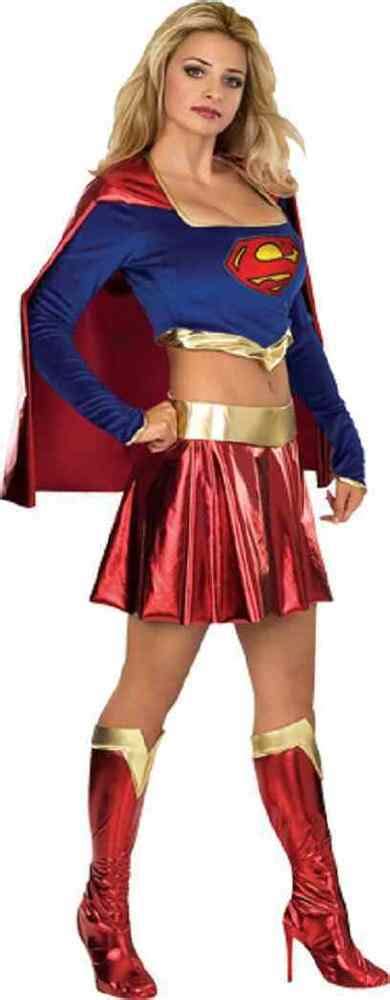 supergirl dc comics superhero superman fancy dress halloween sexy adult costume ebay