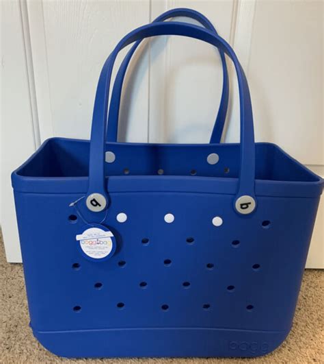 original bogg® bag large tote 19x15x9 5 blue eyed blue ebay