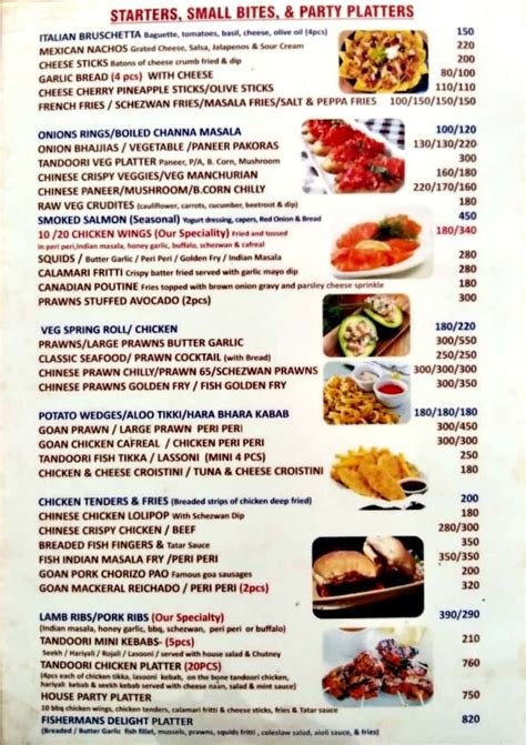 taste  india calangute north goa goa restaurants menu  reviews eazydiner