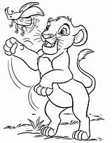 Lion King Coloring Pages Disney Print Printable Cartoon Family sketch template