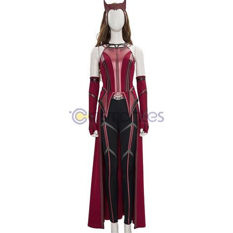 Scarlet Witch New Cosplay Costumes Wandavision Cosplay Suit