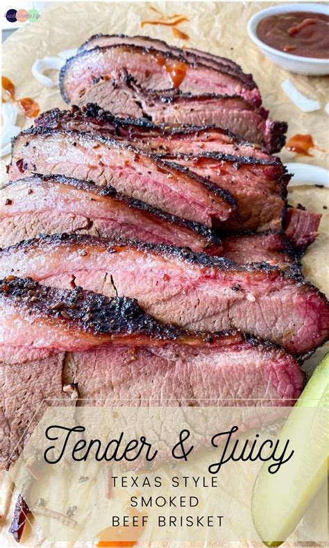 Tender And Juicy Texas Style Smoked Beef Brisket In 2021 Smoked Beef