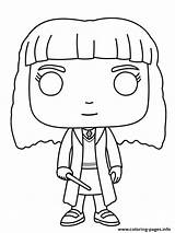 Hermione Funko Granger Pops Pages sketch template