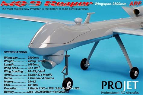 mq  reaper uav drone arf id  uav uav drone radio control airplane