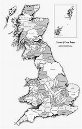 Counties Map Clipart Maps Country Countries England Clip Britain Great Geography Scotland United Kingdom Wpclipart County Webp Choose Board Formats sketch template